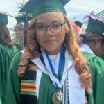Harmony Bowers, winner of the "College Here I Come" Scholarship