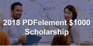 PDFelement Scholarship