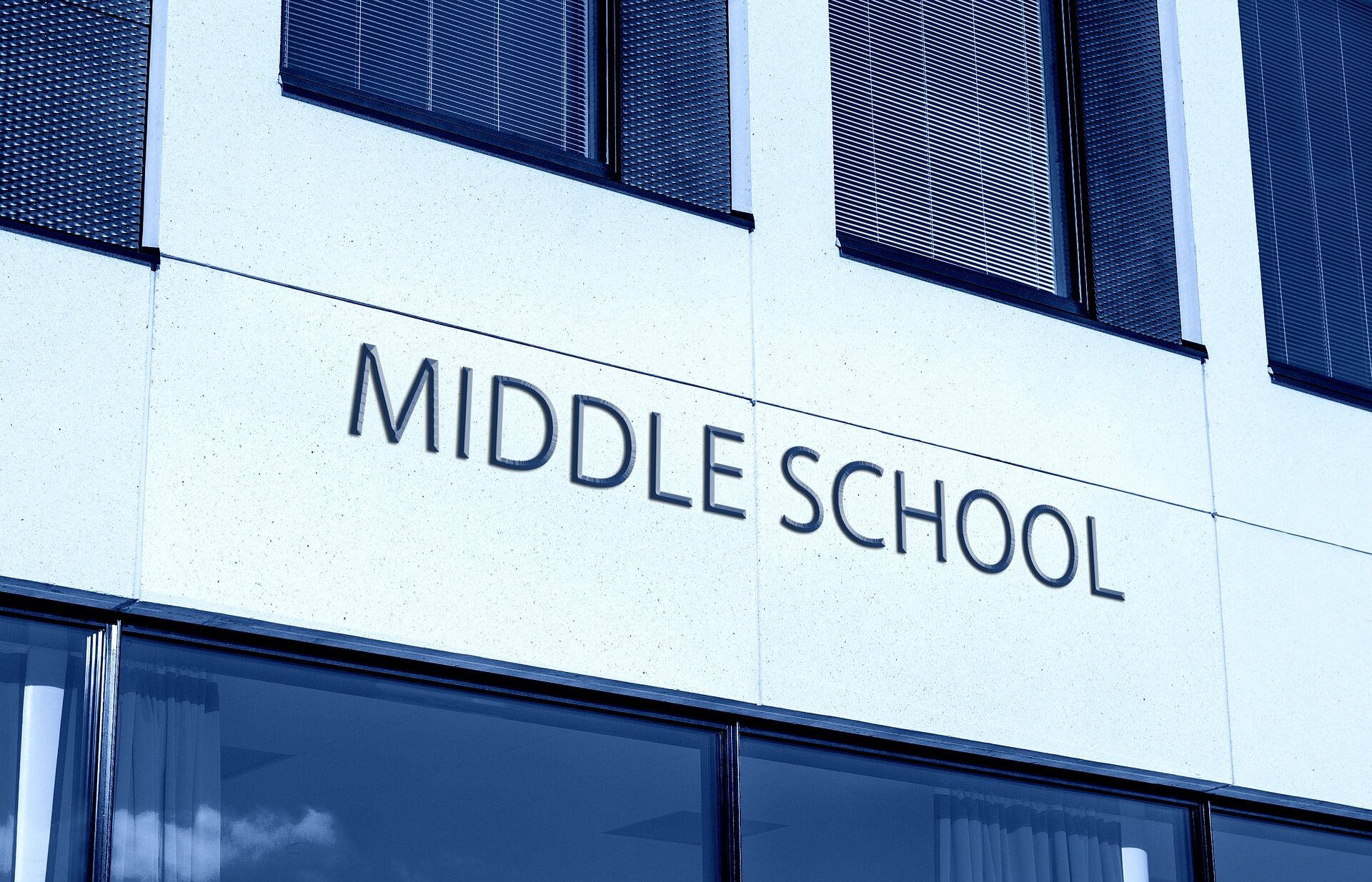 Middle school building