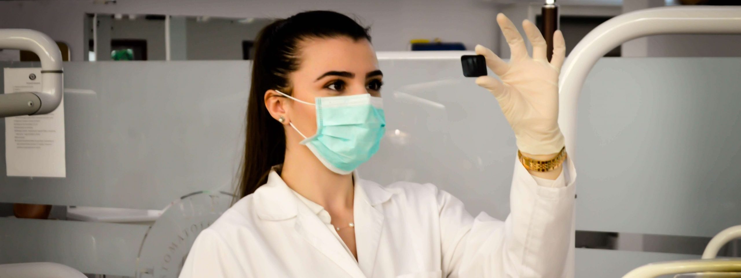 Photo of a dental assistant at work