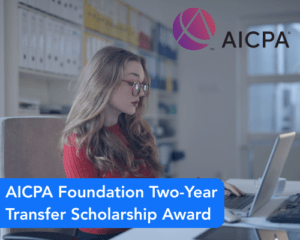 AICPA Foundation Two-Year Transfer Scholarship Award