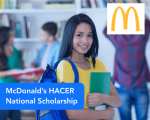 McDonald’s HACER National Scholarship