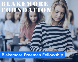Blakemore Freeman Fellowship