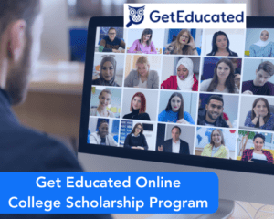 Get Educated Online College Scholarship Program