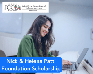 Nick & Helena Patti Foundation Scholarship