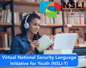 Virtual National Security Language Initiative for Youth (NSLI-Y)