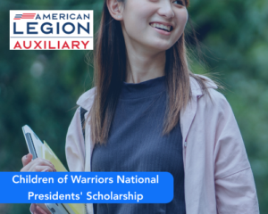 Children of Warriors National Presidents’ Scholarship