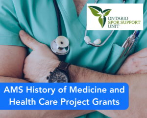 AMS History of Medicine and Health Care Project Grants