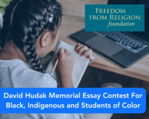 David Hudak Memorial Essay Contest For Black, Indigenous and Students of Color