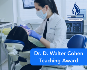 Dr. D. Walter Cohen Teaching Award
