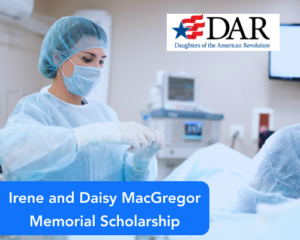 Irene and Daisy MacGregor Memorial Scholarship