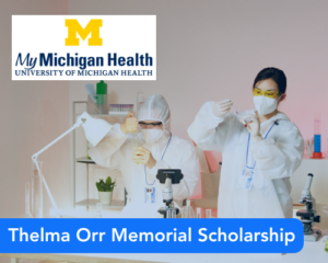 Thelma Orr Memorial Scholarship