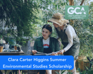 Clara Carter Higgins Summer Environmental Studies Scholarship