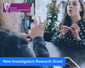 New Investigators Research Grant