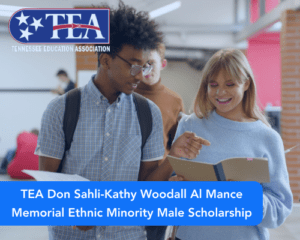 TEA Don Sahli-Kathy Woodall Al Mance Memorial Ethnic Minority Male Scholarship