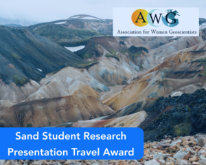 Sand Student Research Presentation Travel Award