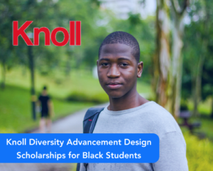 Knoll Diversity Advancement Design Scholarships for Black Students