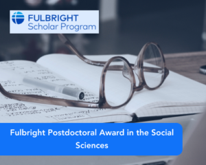 Fulbright Postdoctoral Award in the Social Sciences