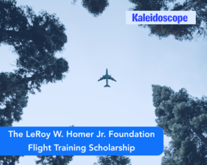 The LeRoy W. Homer Jr. Foundation Flight Training Scholarship