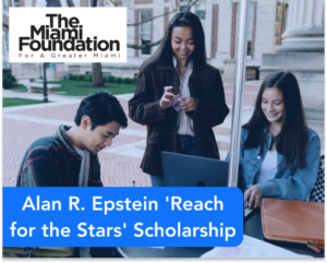 Alan R. Epstein ‘Reach for the Stars’ Scholarship