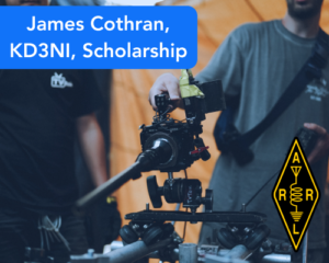 James Cothran, KD3NI, Scholarship