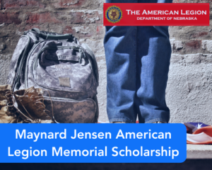 Maynard Jensen American Legion Memorial Scholarship
