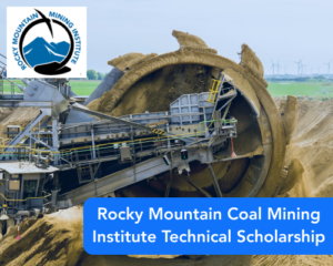 Rocky Mountain Coal Mining Institute Technical Scholarship