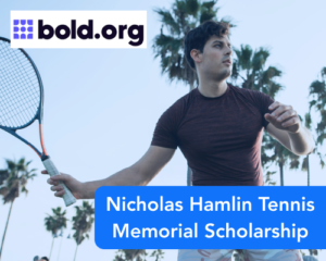 Nicholas Hamlin Tennis Memorial Scholarship