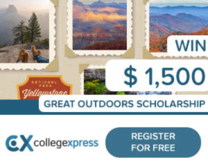 CollegeXpress $1,500 Great Outdoors Scholarship