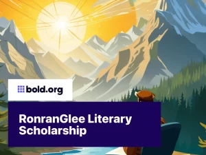 RonranGlee Literary Scholarship