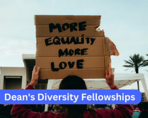 Dean’s Diversity Fellowships