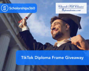 TikTok Diploma Frame Giveaway