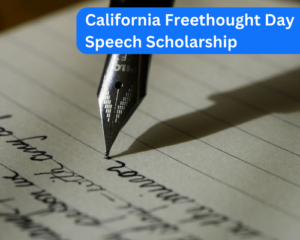 California Freethought Day Speech Scholarship